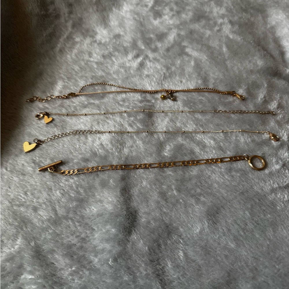 Gold layering brackets